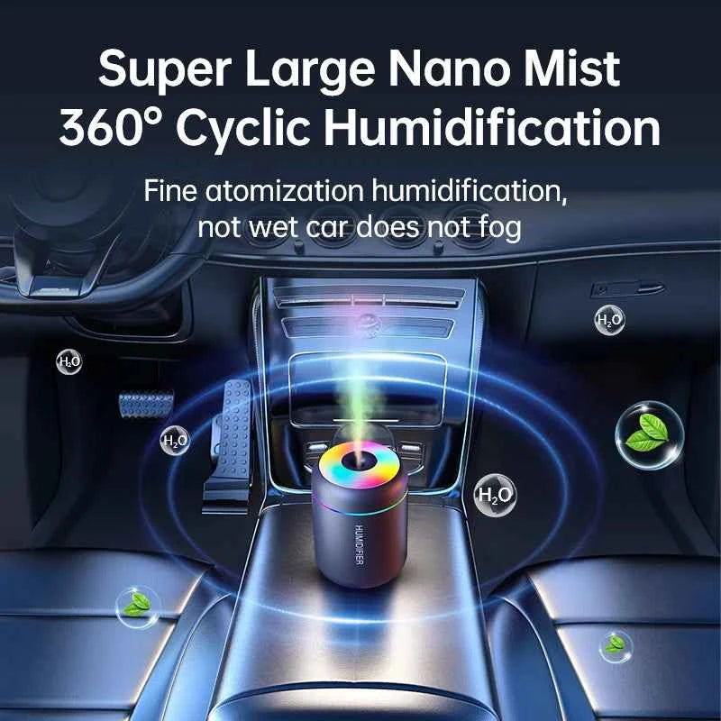 Mini Humidificateur & Diffuseur d'Arômes USB — Ambiance Apaisante