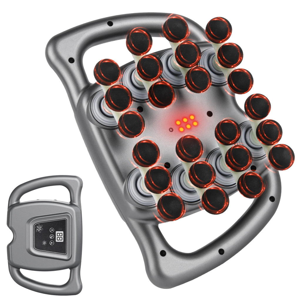 💥 Pistolet de Massage Ultra Puissant 8/16 Têtes  💆‍♂️🔥