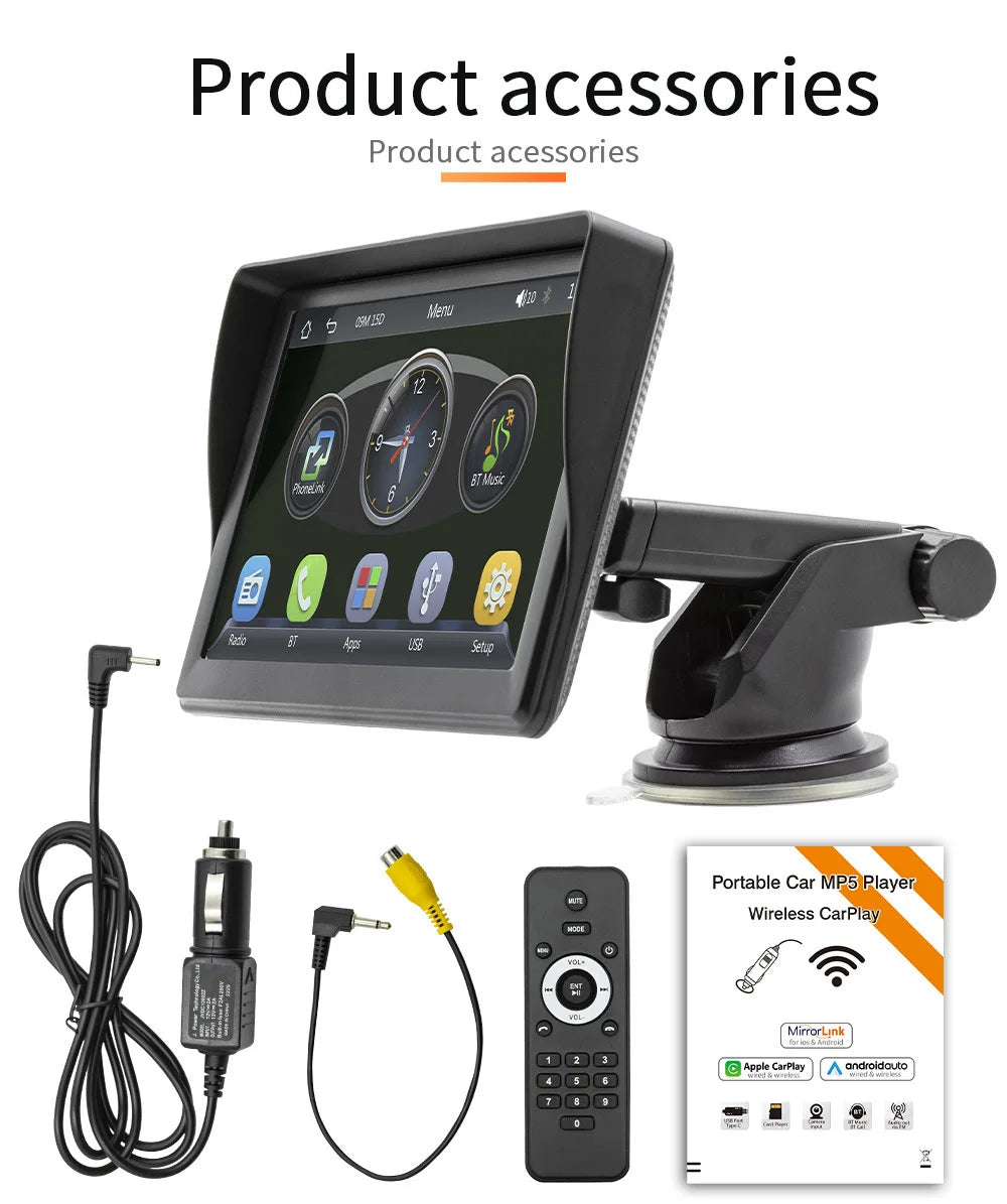 Auto Car Play  Radio Wi-Fi GPS Bluetooth Multimédia