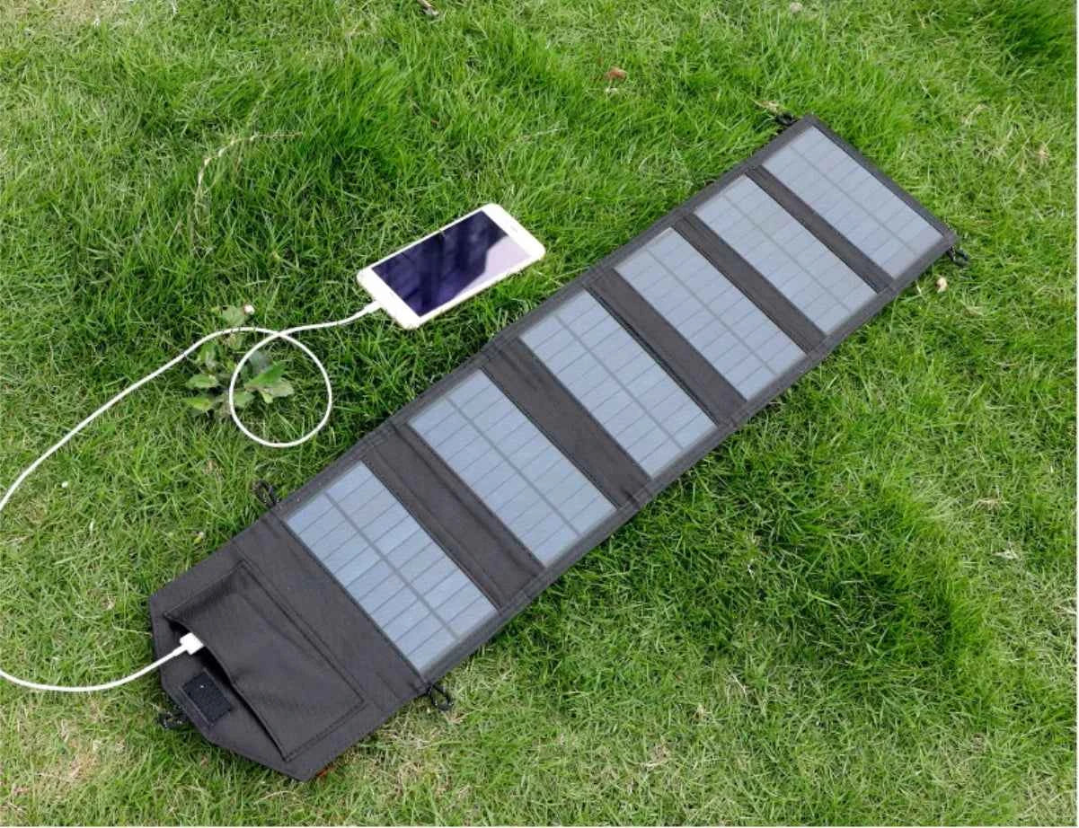 Panneau Solaire Pliable 6 Volets — Énergie Solaire