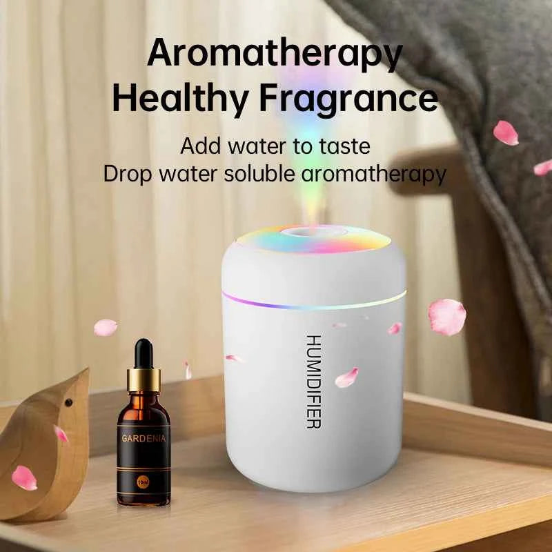 Mini Humidificateur & Diffuseur d'Arômes USB — Ambiance Apaisante
