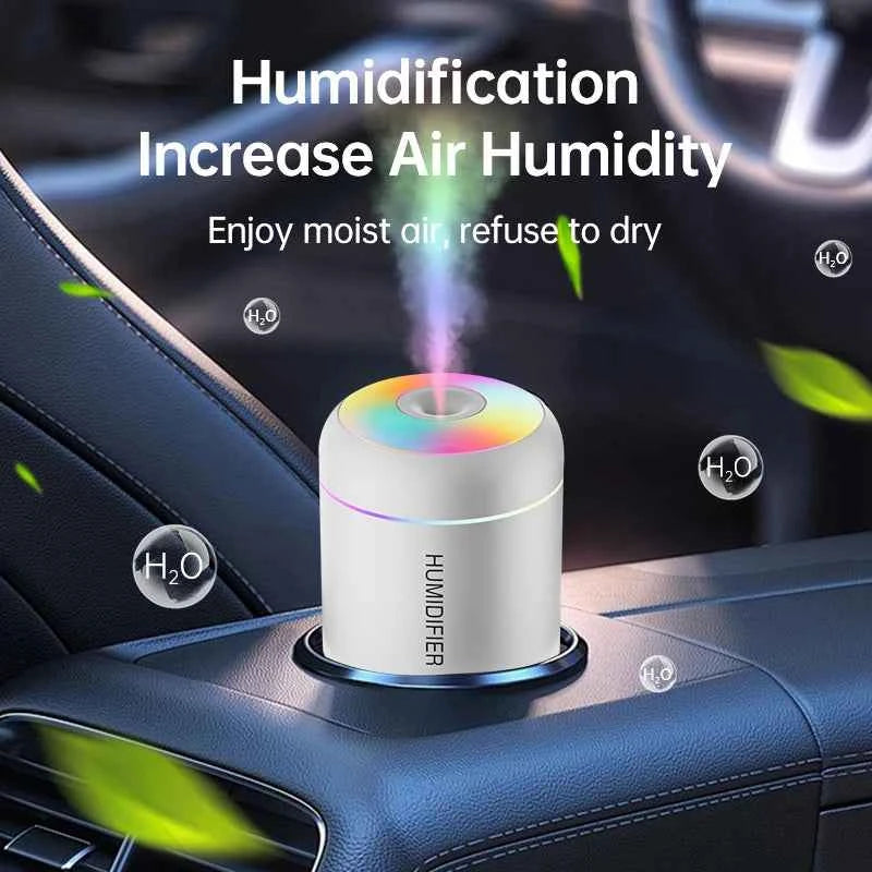 Mini Humidificateur & Diffuseur d'Arômes USB — Ambiance Apaisante