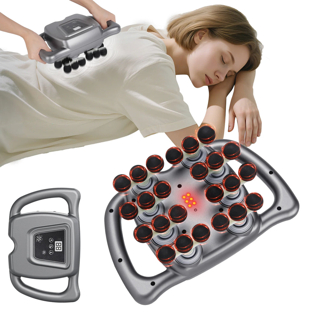 💥 Pistolet de Massage Ultra Puissant 8/16 Têtes  💆‍♂️🔥