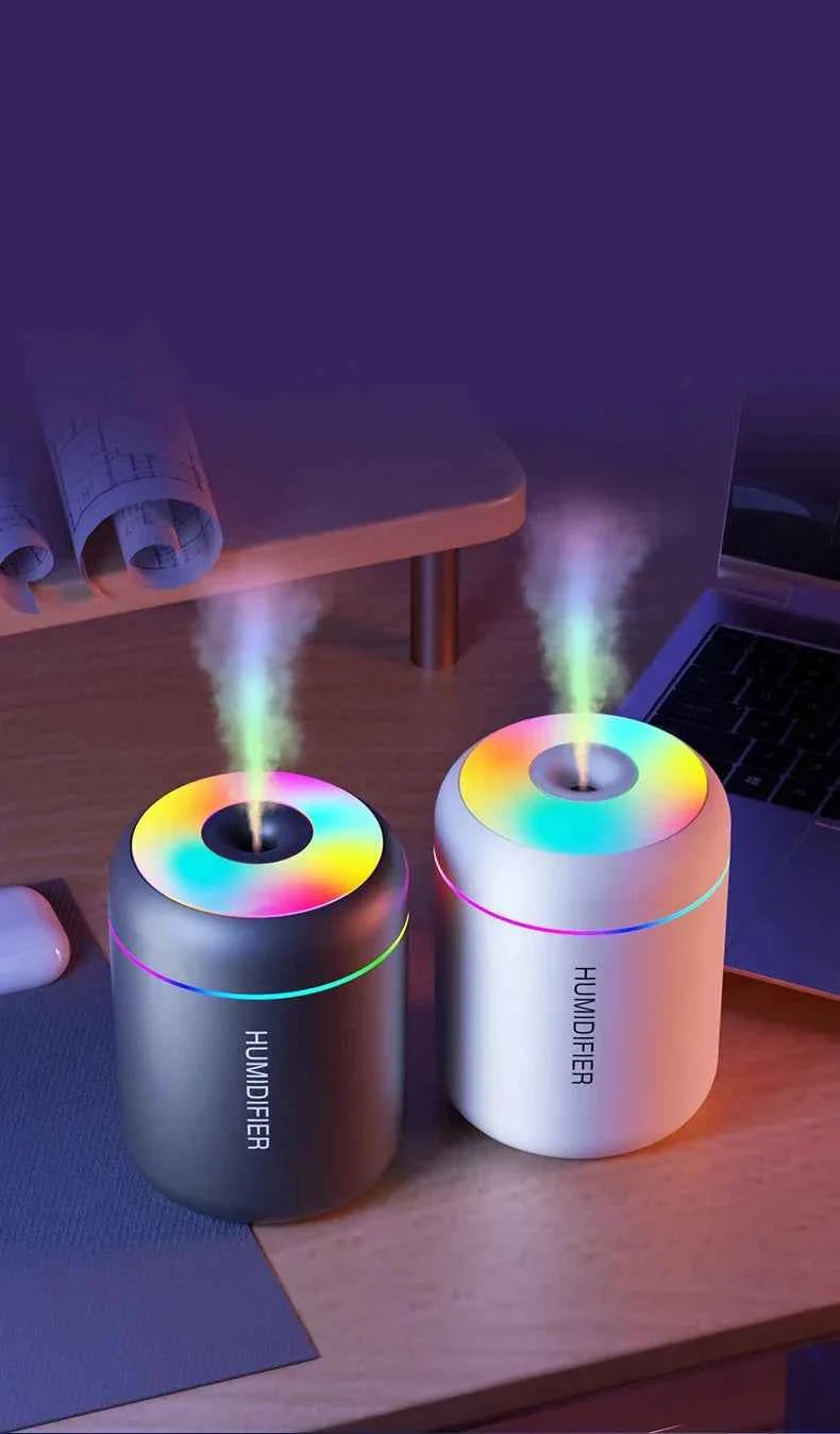 Mini Humidificateur & Diffuseur d'Arômes USB — Ambiance Apaisante