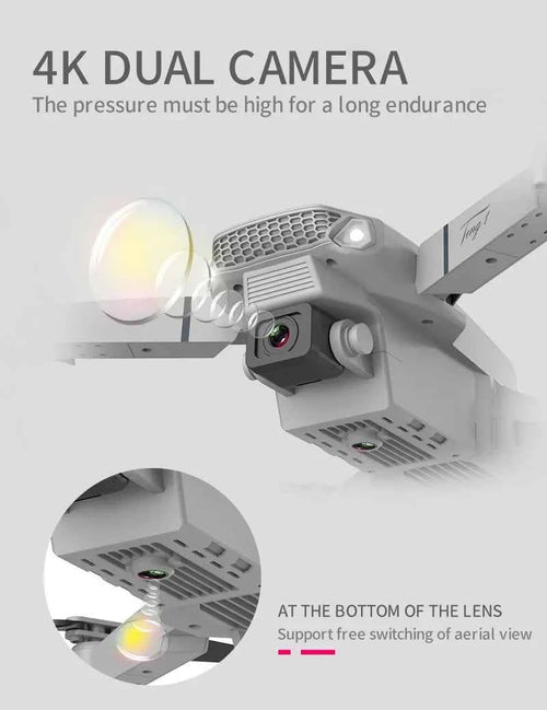 Drone Lenovo — Caméra Grand Angle & Vol Stabilisé
