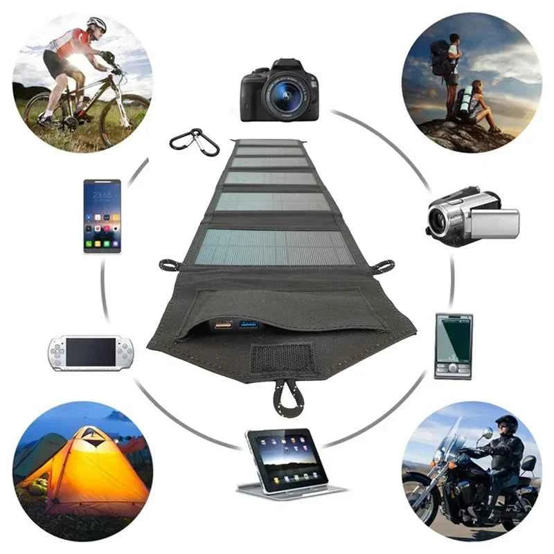Panneau Solaire Pliable 6 Volets — Énergie Solaire