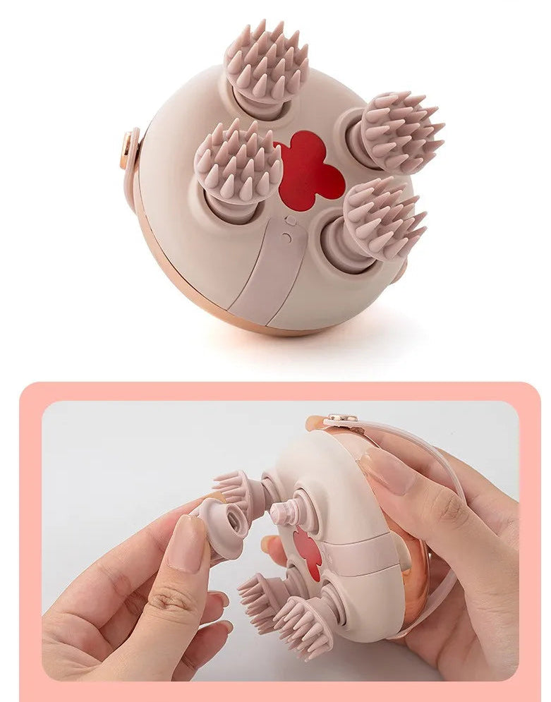 Appareil de Massage Crânien Électrique