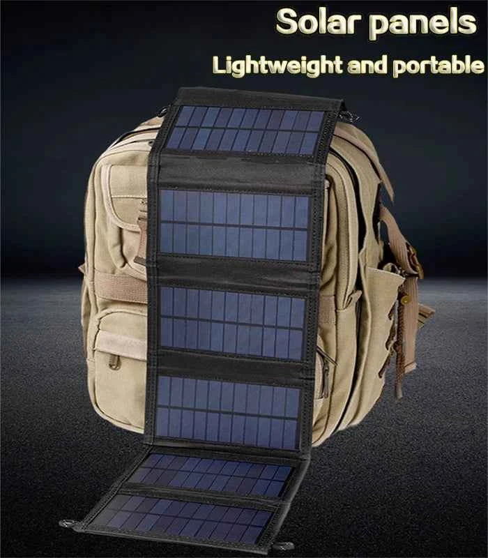 Panneau Solaire Pliable 6 Volets — Énergie Solaire