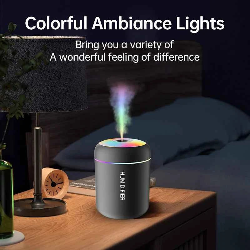 Mini Humidificateur & Diffuseur d'Arômes USB — Ambiance Apaisante